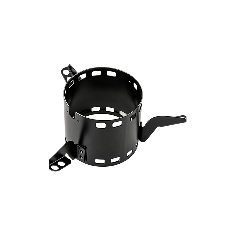 Boîtier de moteur en acier du diamètre intérieur 120 avec trois supports flexibles